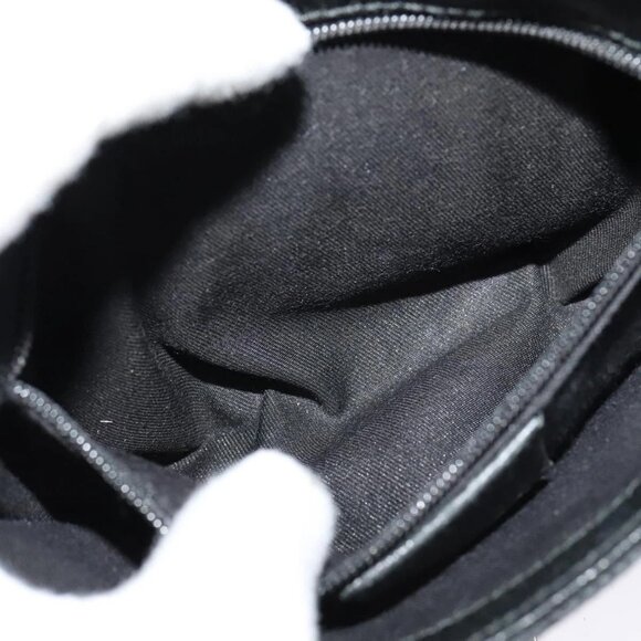 GUCCI GG Canvas Waist bag Black Silver 131236 Auth nb108 - Picture 13 of 16